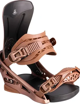 Fixations De Snowboard Metalic Bronze M Homme