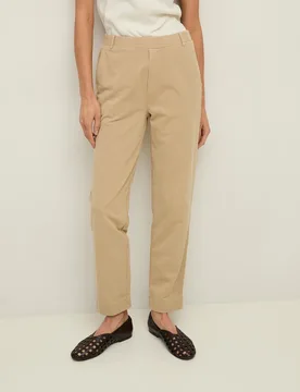 Pantalón jogger de mujer con cierre de botón y cremallera - Yerse - FashionsVida