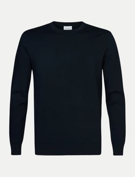 PROFUOMO Strickpullover Schwarz M