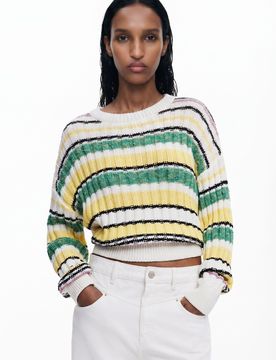 Jersey rayas colores, Mujer, Algodon, S