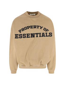 Men's Essentials Sweatshirt in Cotton-Poly Fleece