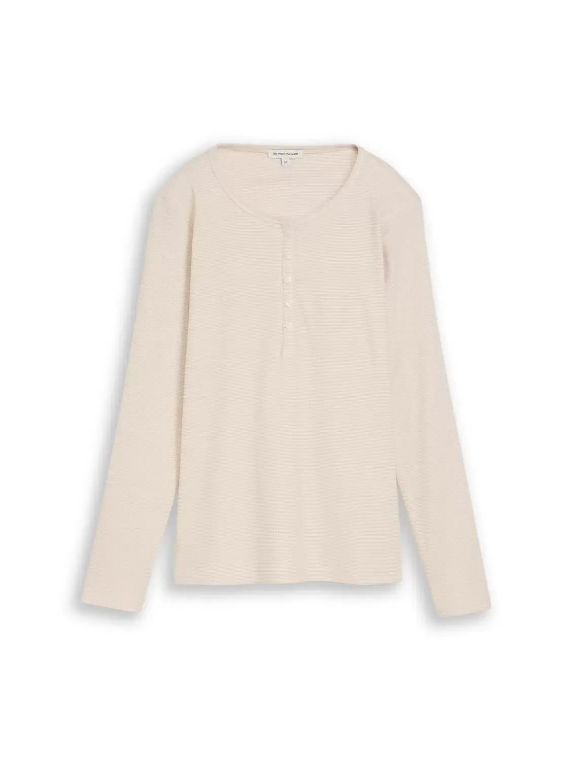 T-shirt henley rib female - M - FashionsVida