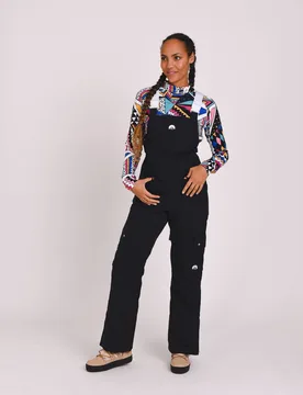 Yeh Girl Womens Bib Pant - - Size: M - Oosc - FashionsVida