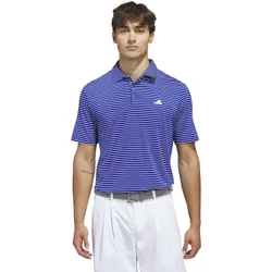 Polo Performance Two-Color Stripe, royal/weiß xxl
