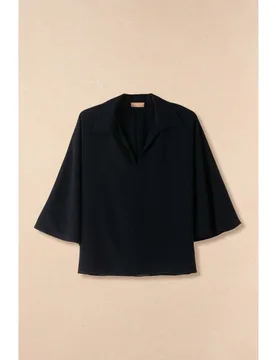 Blusa de mujer de corte recto y midi - Bimani - FashionsVida