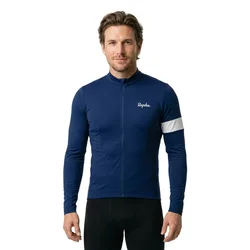 Maglia A Maniche Lunghe Core Thermal Navy / White