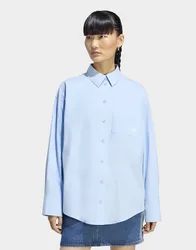 Womens Camicia A Strisce - Blu, blu blu Donna taglia L