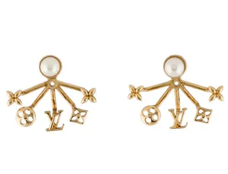 Faux Pearl Cruiser Earrings