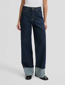 Stella Wide Leg Selvedge Denim Jean Xion Größe 26x31 female
