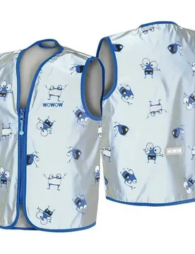 Gilet Goyo Fr Reflective Silver / Blue - Wowow - FashionsVida
