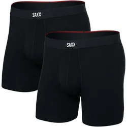 Boxers Vibe Xtra Brief Fly 2 Unità Black XL