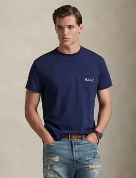 Camiseta de hombre de punto con Polo Bear - Polo Ralph Lauren - FashionsVida