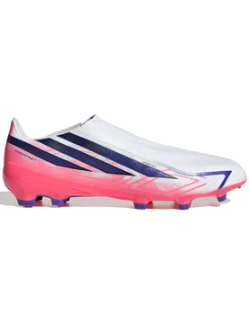Chaussures De Football F50 Hyperfast League Laceless Fg Ftwr White / Solar Purple / Solar Turbo EU 42 Homme - Adidas - FashionsVida