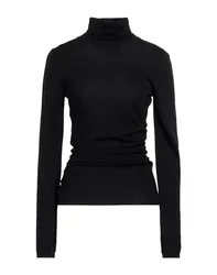 Rollkragenpullover Damen Schwarz M,S Damen