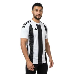 T-shirt à Manches Courtes Striped 24 White / Black S