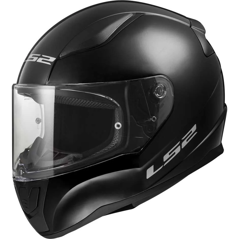 Casco Integrale Moto FF353 RAPID 2 Solid Nero taglia 3XL - LS2 - FashionsVida