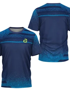 Men's table tennis T-shirt, summer tennis and badminton training outdoor sports quick-drying O-neck top - Aliexpress - FashionsVida