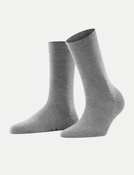 Falke Socken Softmerino Grau 37-38