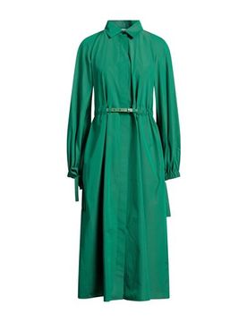 Midi-Kleid Damen Grün 32,34,36 Damen