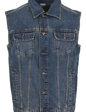 Urban Classics Chaleco azul denim