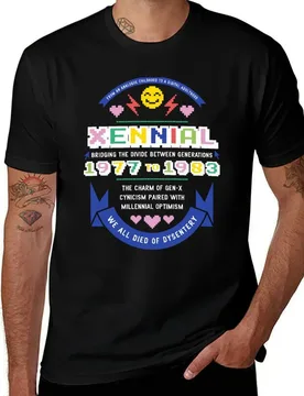 Xennial Crest T-Shirt anime tshirt g man t shirts for men T-Shirt - Aliexpress - FashionsVida