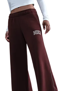 Sportswear fleece Women Pants - Red - Size S - Cotton Jersey - Red - Size: Small - Nike - FashionsVida