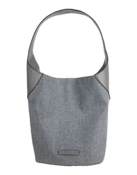Bolso de mano Mujer Gris -- Mujer