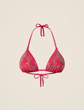 Haut de maillot de bain triangle avec cabochons - TWINSET - FashionsVida
