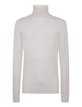 Maglione in cashmere con collo dolcevita
