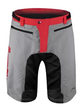 Pantaloncini MTB 11 W con fondello in gel GRIGIO