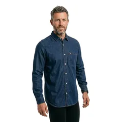 Camicia A Maniche Lunghe K10k11289 Denim L