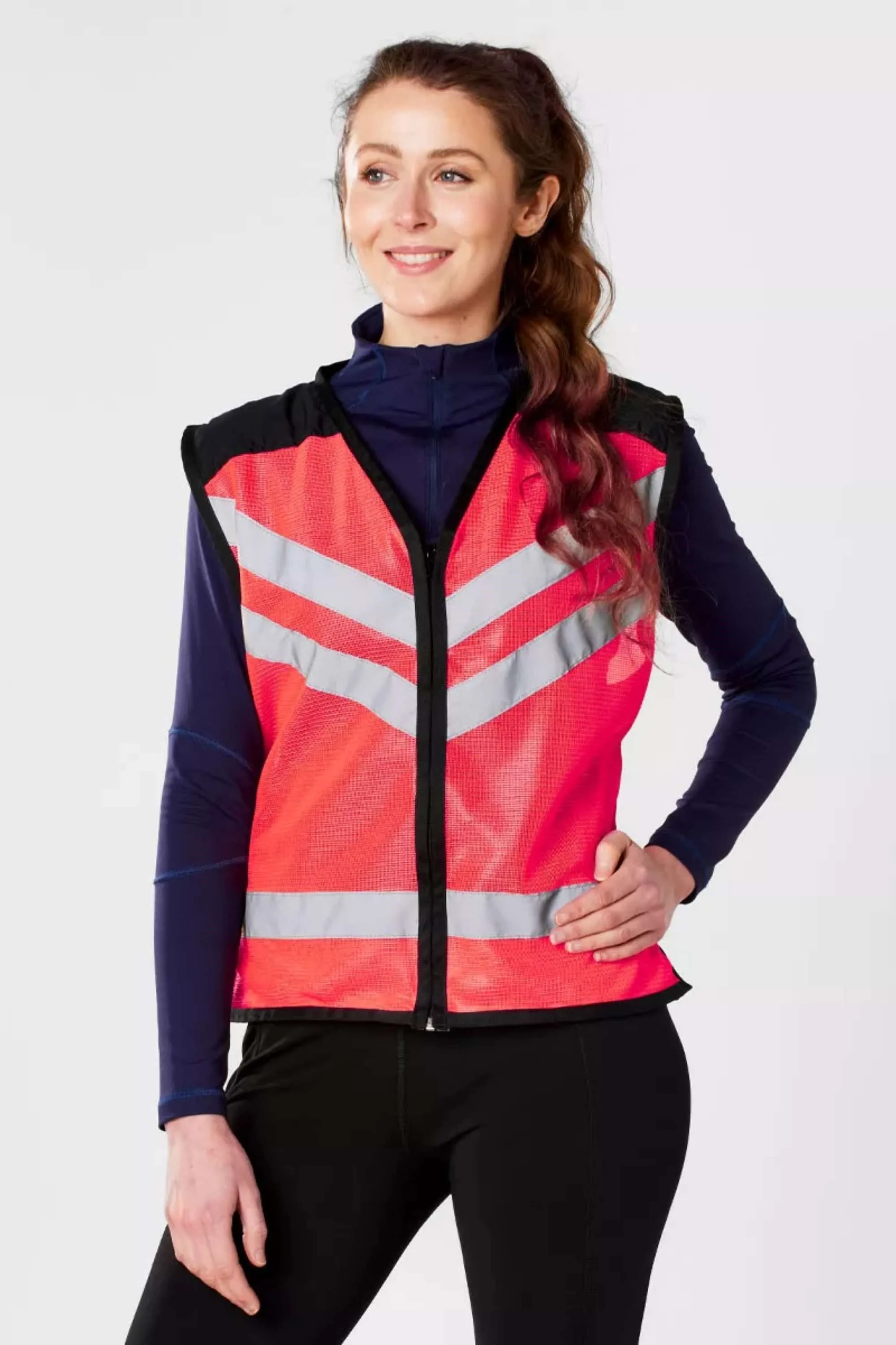 Womens HI Viz Riding Tabard - - Size: L - Harry Hall - FashionsVida