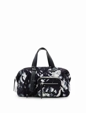 Sac moyen matelassé BLACK U female - Desigual - FashionsVida