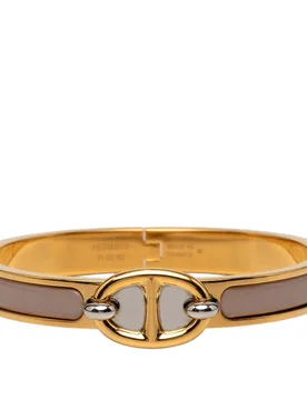 Mini Enamel Clic Chaine d Ancre Bracelet PM - Hermès - FashionsVida