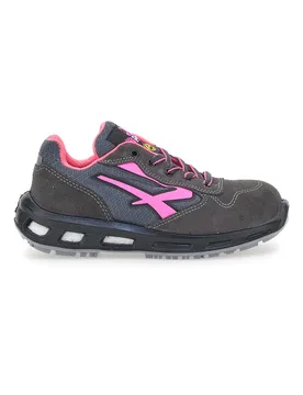 Antinfortunistiche grigie e rosa basse traspiranti Verok ESD S1PS SR 38 - U.POWER - FashionsVida