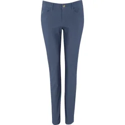 Hose Jana-WR Print, navy/blau 44
