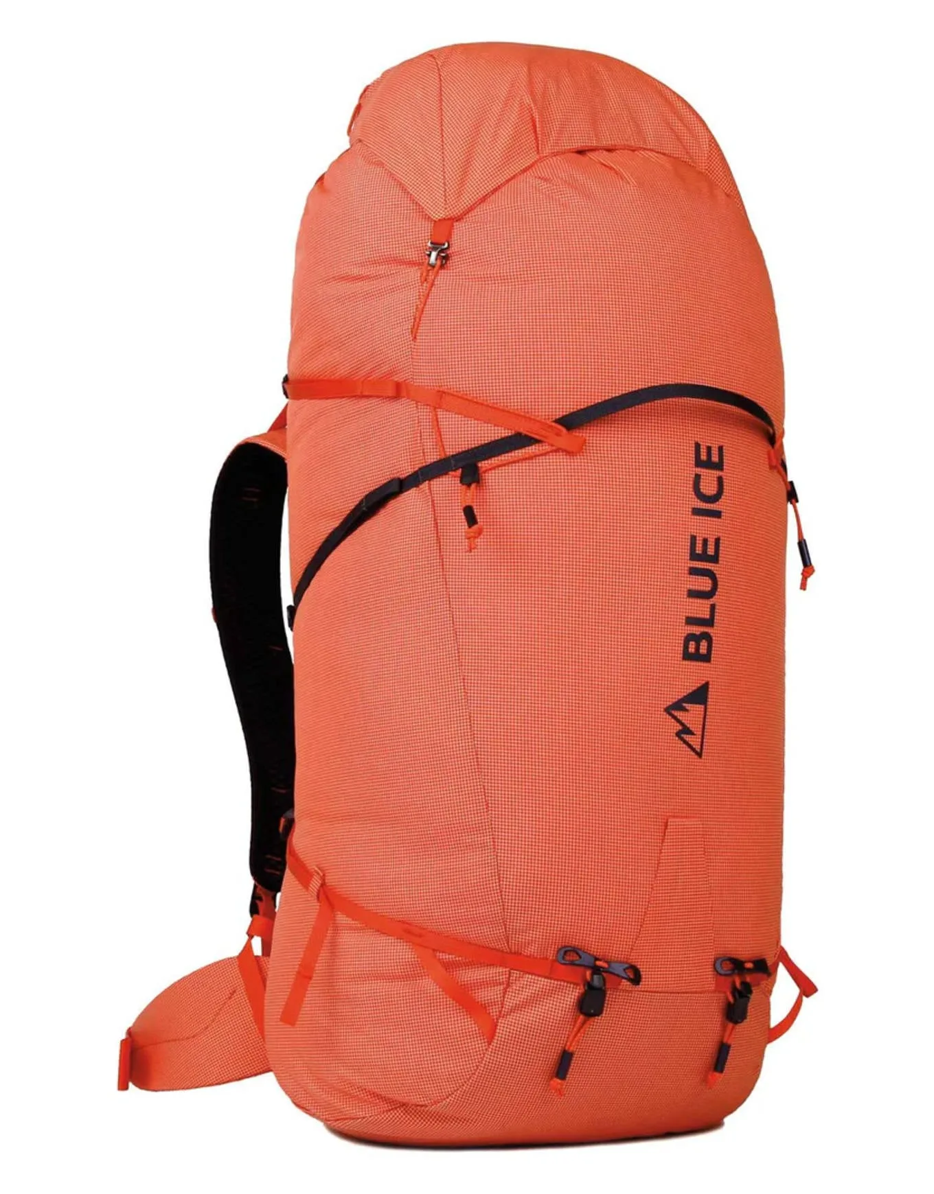 Sac à dos d'alpinisme et d'expédition - Stache 90 Orange - Blue Ice - FashionsVida