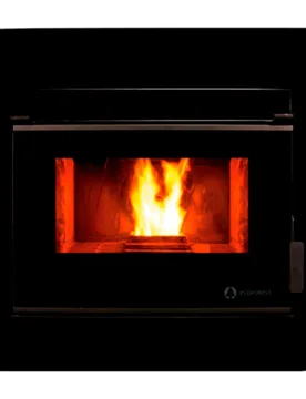 Estufa pellet insert Córdoba Glass 12Kw - Ecoforest - FashionsVida