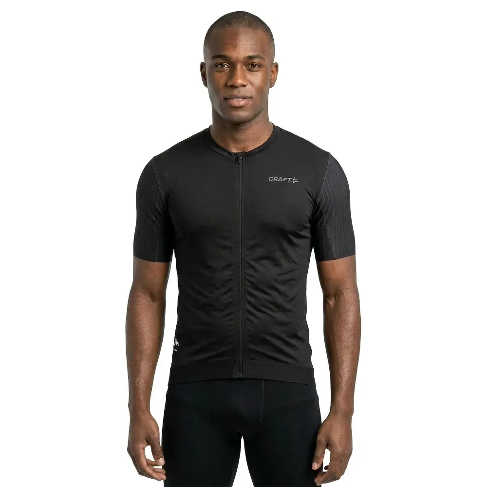 Maglia A Maniche Corte Endur Aero Black - Craft - FashionsVida