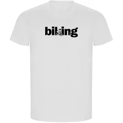 T-shirt à Manches Courtes Word Biking Mtb Eco