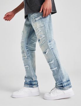 Jeans Caribou Junior - Blu, blu blu Bambino taglia 8-10Y