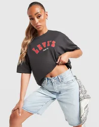 LEVI'S Saddle Up T-Shirt - Damen, Schwarz - female - Size: M