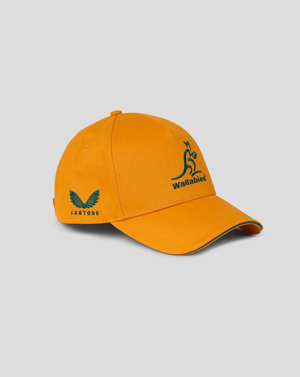Rugby Australia Wallabies Cap - Gold GOLD O/S Unisex - Castore - FashionsVida