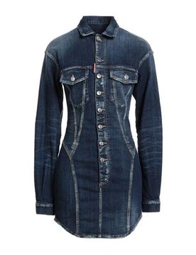 Minivestido Mujer Azul marino 36,38 Mujer