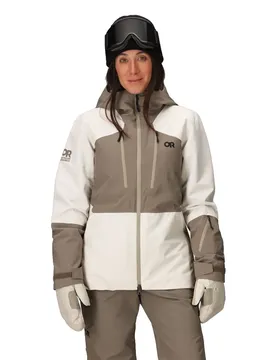 Veste Powderverse Oyster / Sable S