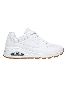 Sneakers bianche con cuscinetto ad aria e soletta memory foam UNO Stand on Air 37