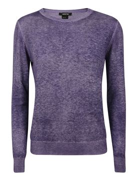 Girocollo in lana e cashmere