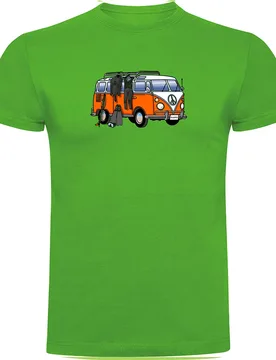 Maglietta A Maniche Corte Hippie Van Spearfish - Kruskis - FashionsVida