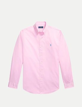 Polo Freizeithemd in Twill Qualität Rosa L