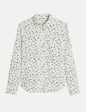 Marc O' Polo mit Alloverprint Weiß 40 - Marc O'Polo - FashionsVida